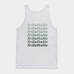 Friluftsliv in Green Tank Top